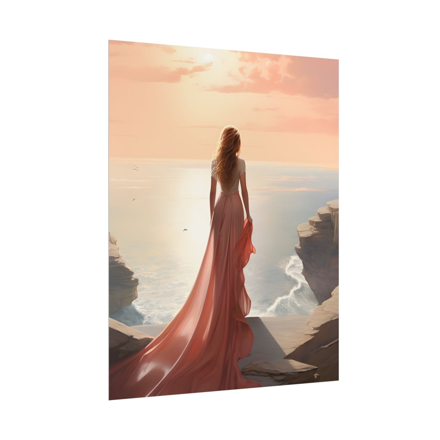 Studio Reflections: Moody Indoor Landscape - Poster