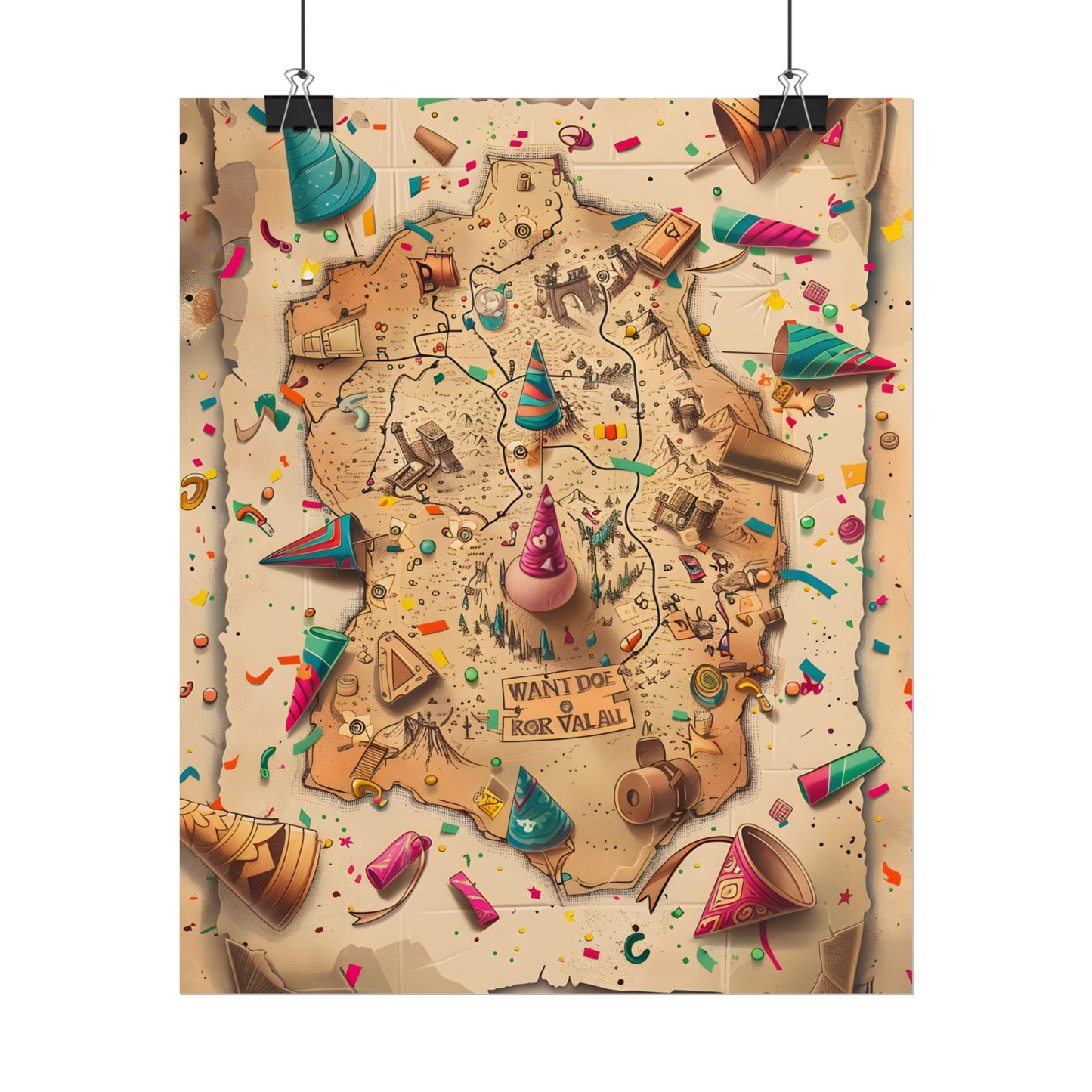 Whimsical Flynn Rider Illustration: Disney-Inspired Artwork - Poster
