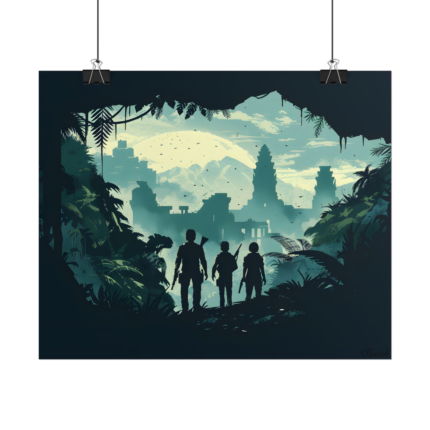 Adventurous Pair: Heroes by Side - Poster
