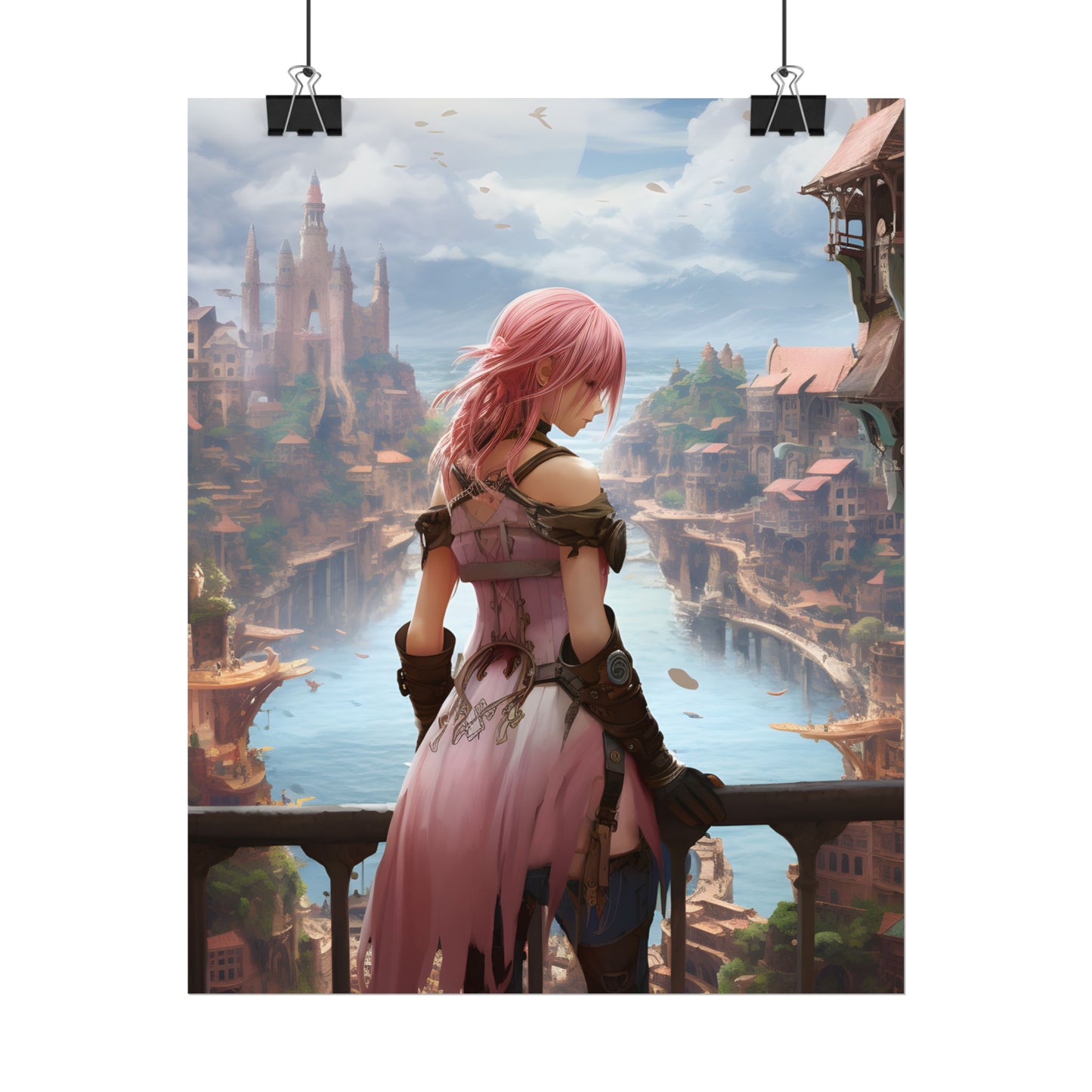 Anime Birds in Flight: Detailed Feathered Friends - Poster
