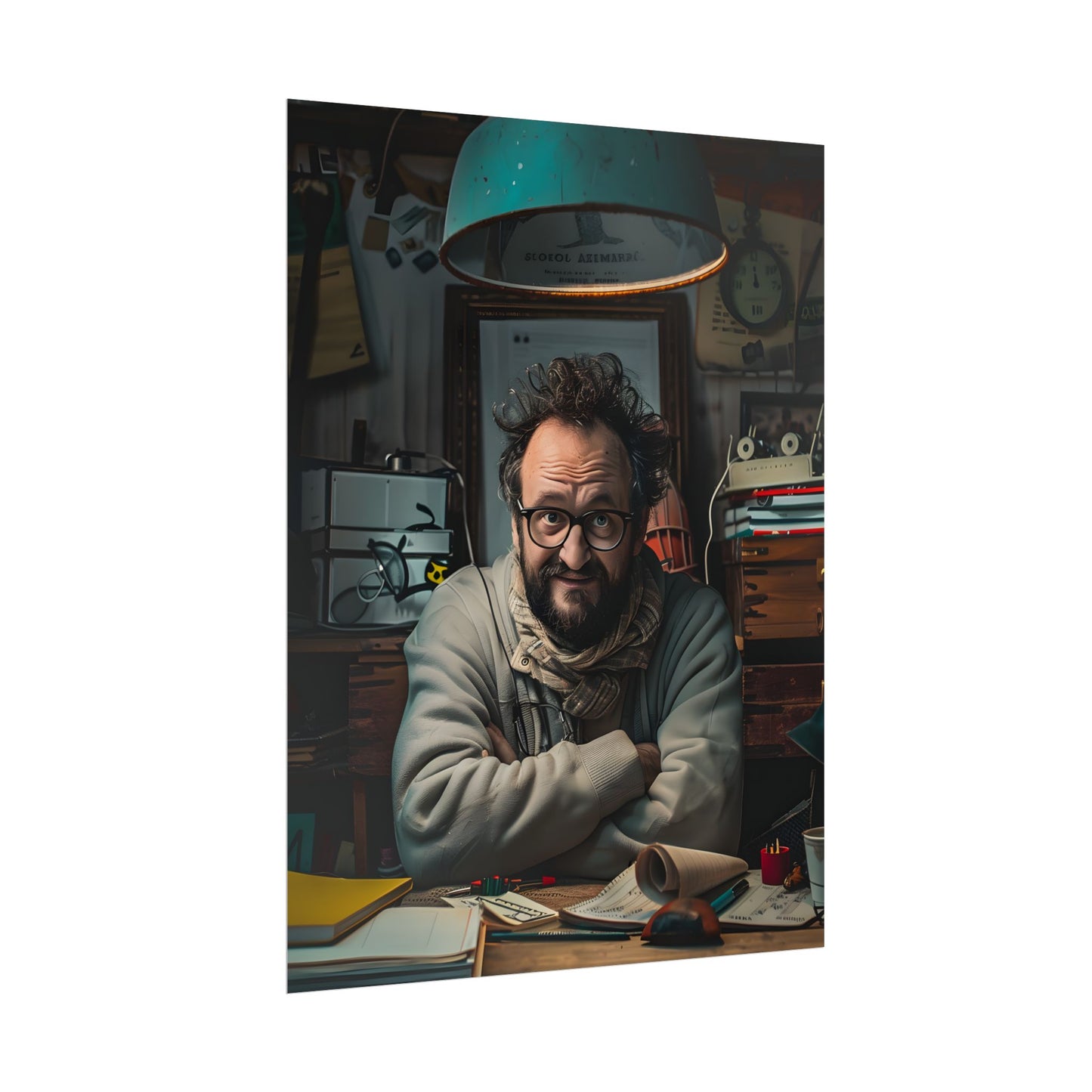 Reflecting On Self: Digital Artwork - Poster