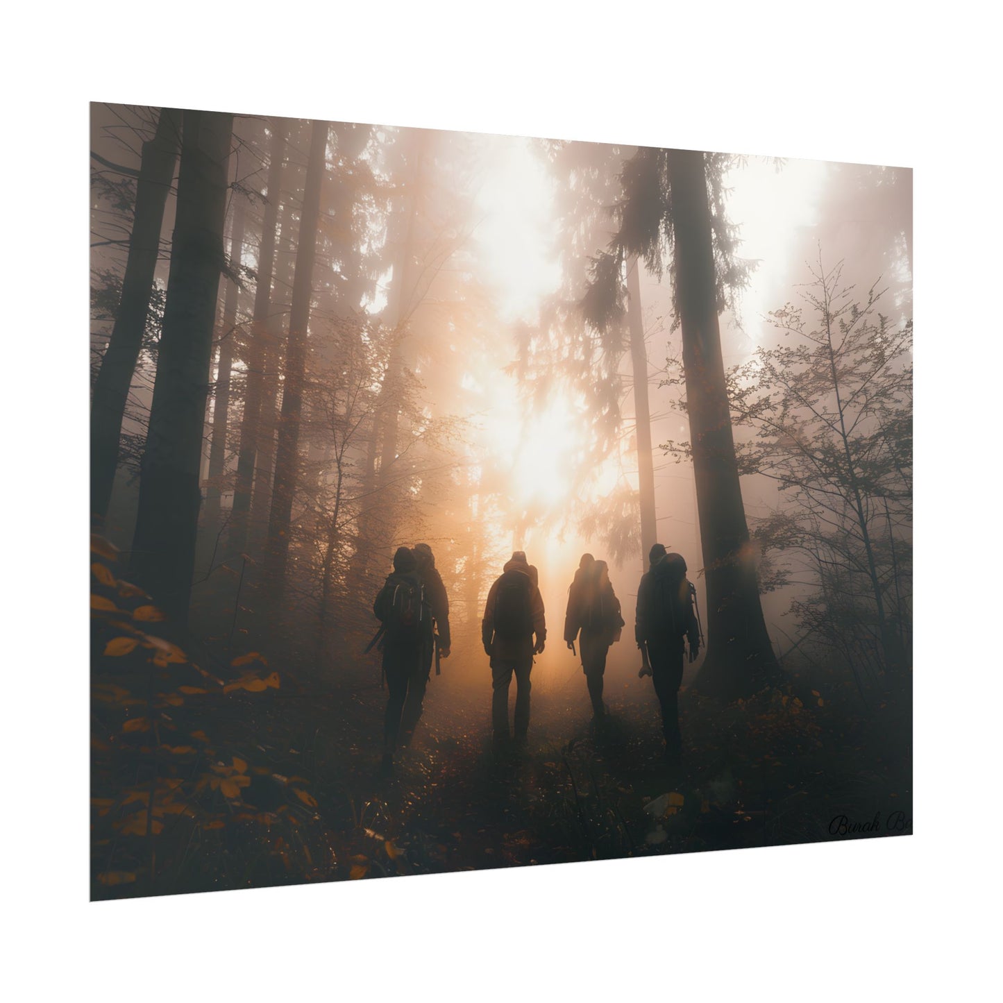 Adventure Through The Mysterious Forest: Group Expedition - Poster