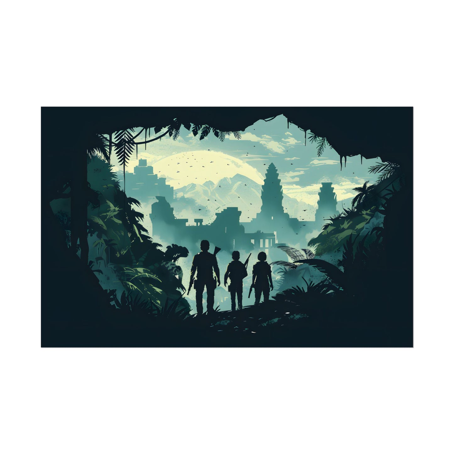 Adventurous Pair: Heroes by Side - Poster