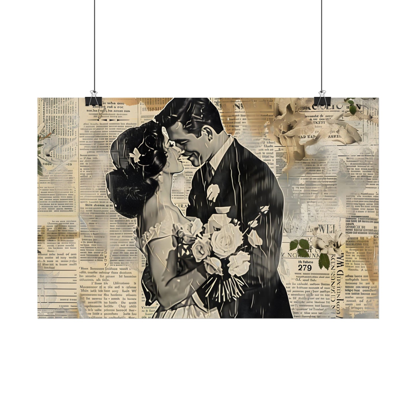 Vintage Romantic Couples: Whispers from the Past - Poster
