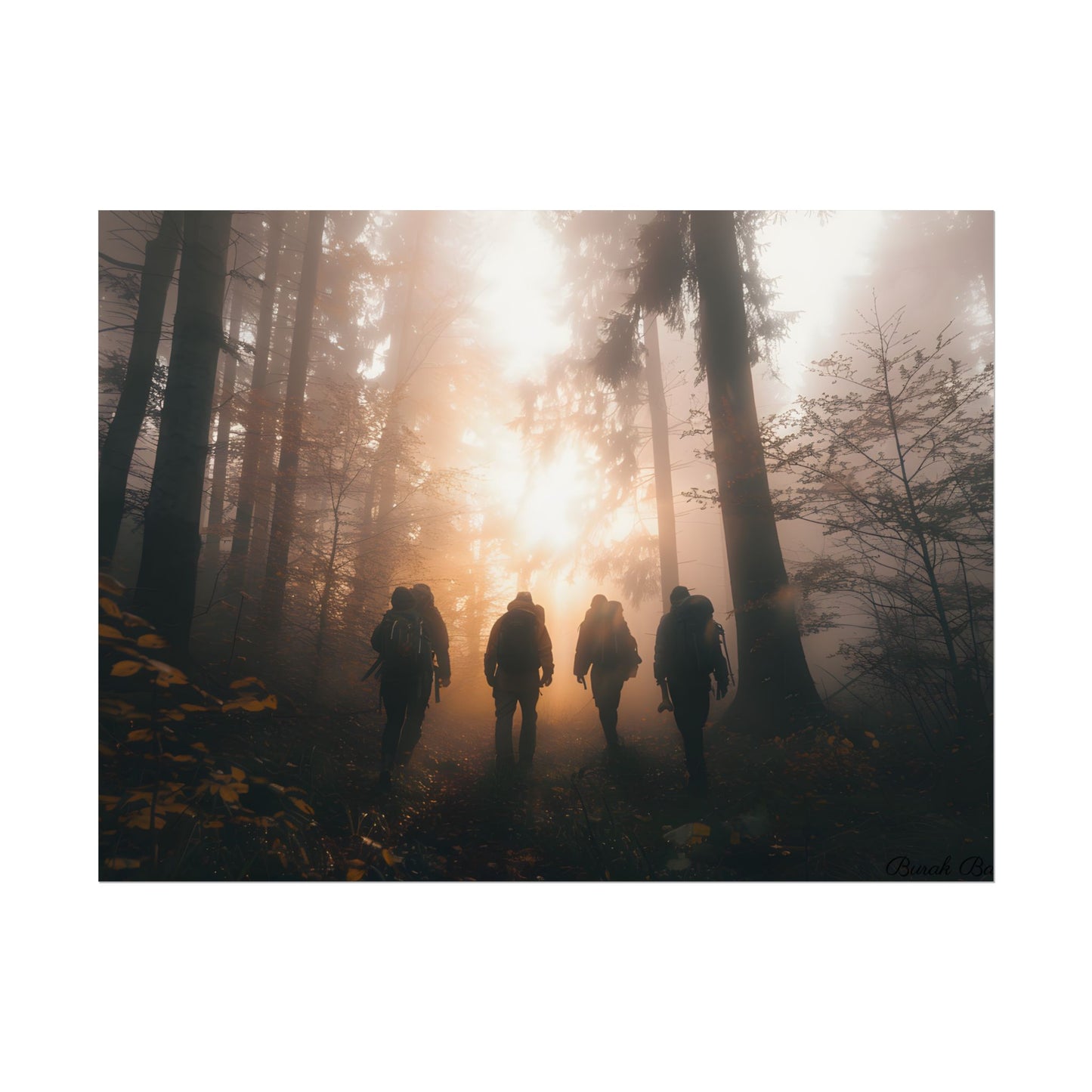 Adventure Through The Mysterious Forest: Group Expedition - Poster