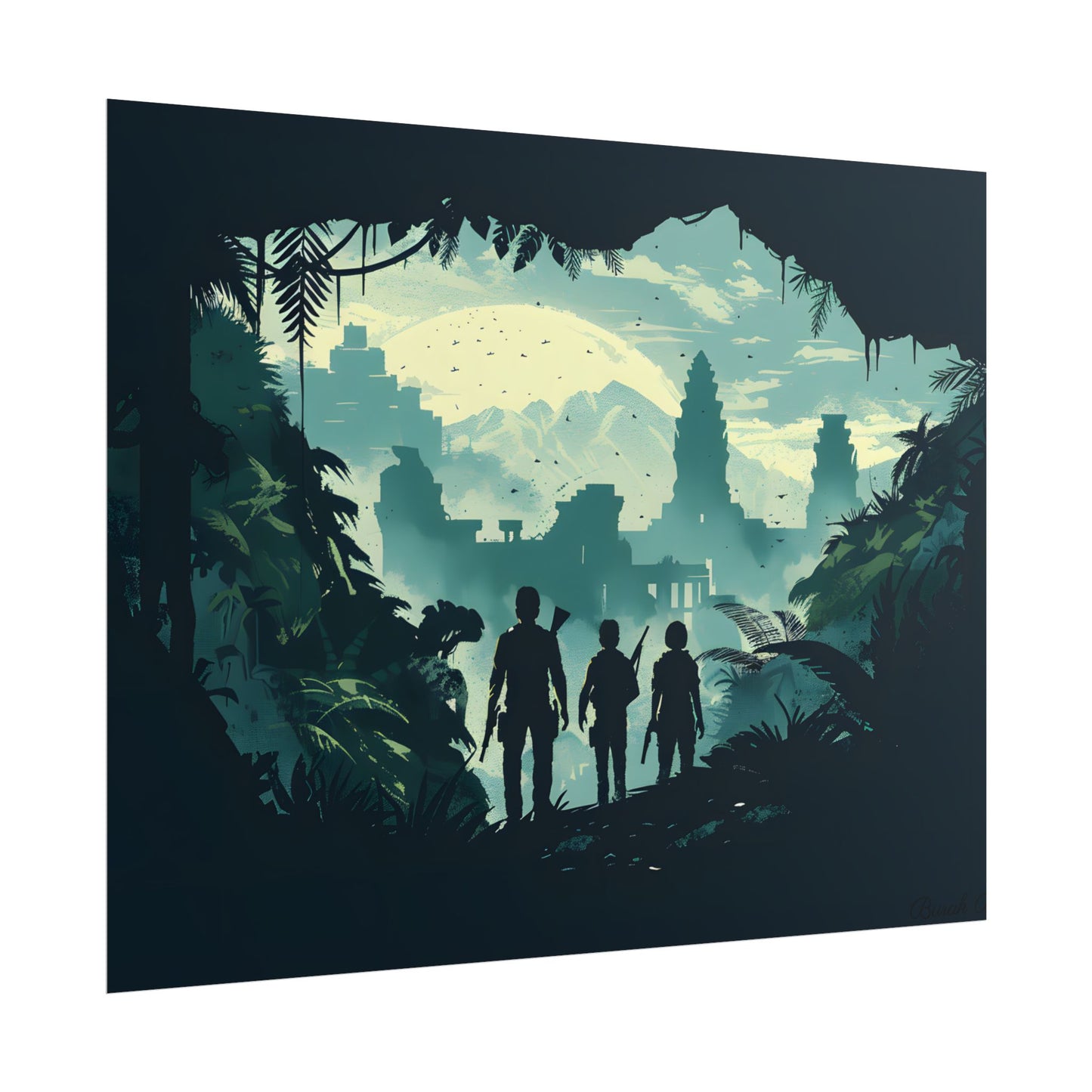 Adventurous Pair: Heroes by Side - Poster