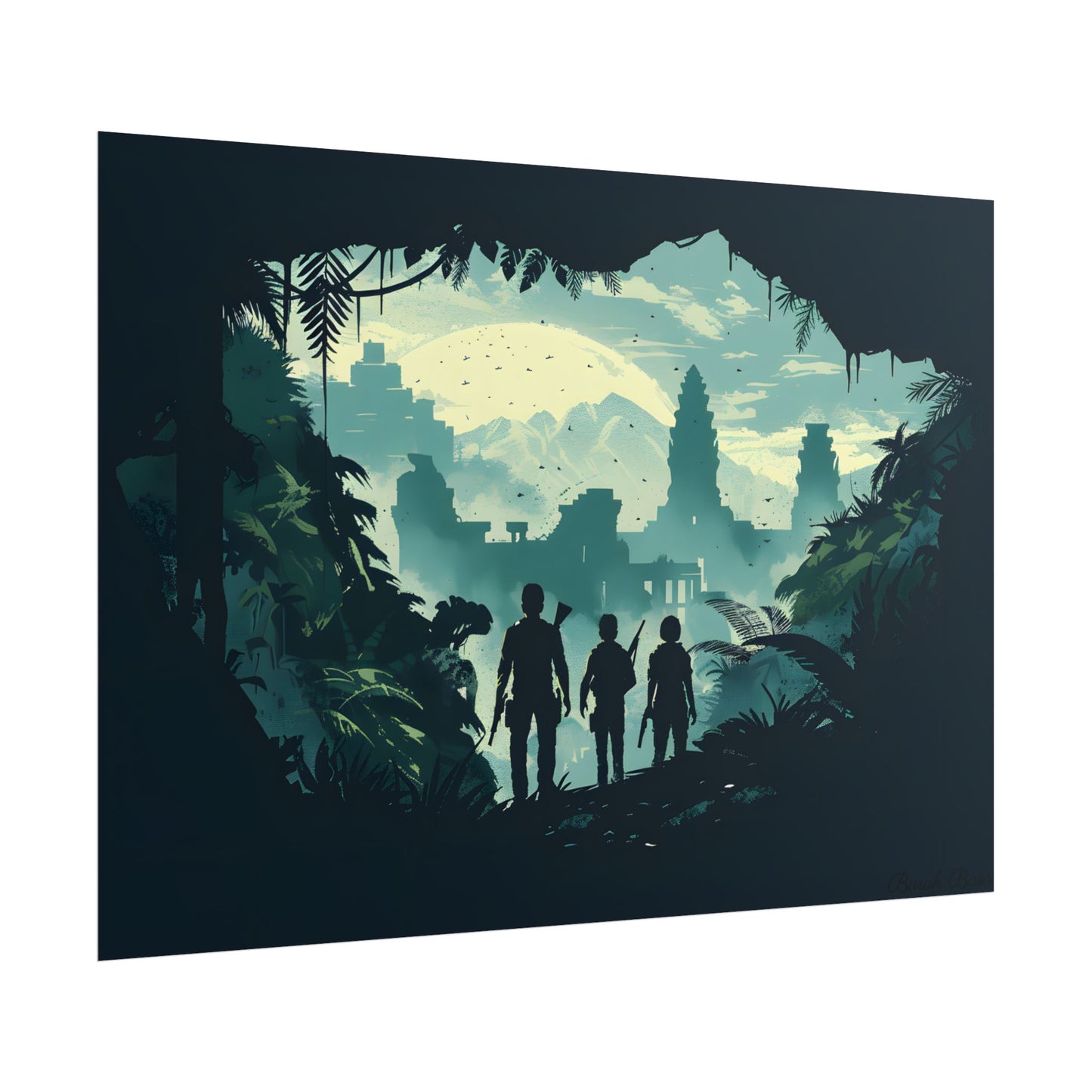 Adventurous Pair: Heroes by Side - Poster