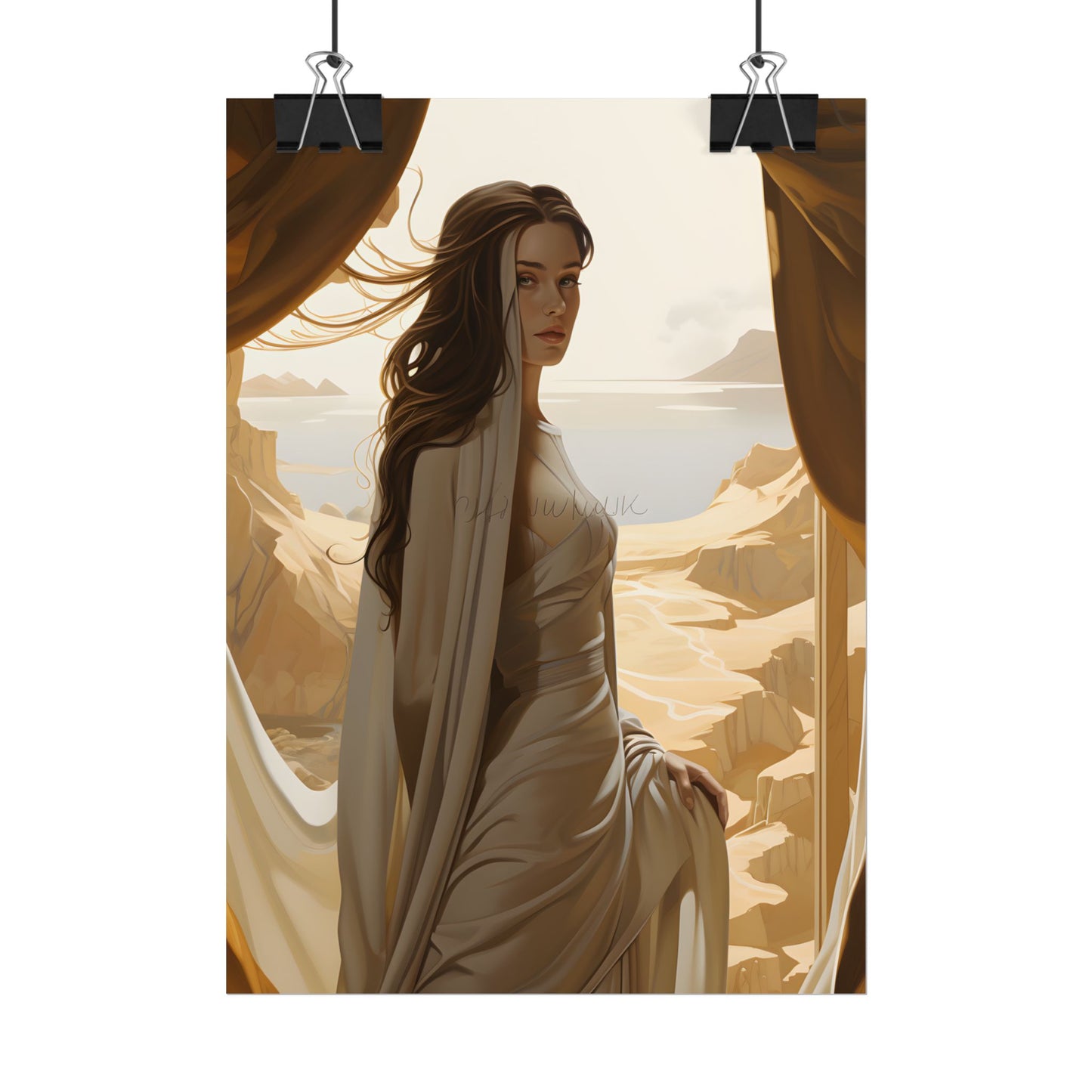 Artistic Book Cover: Unique Perspective - Poster