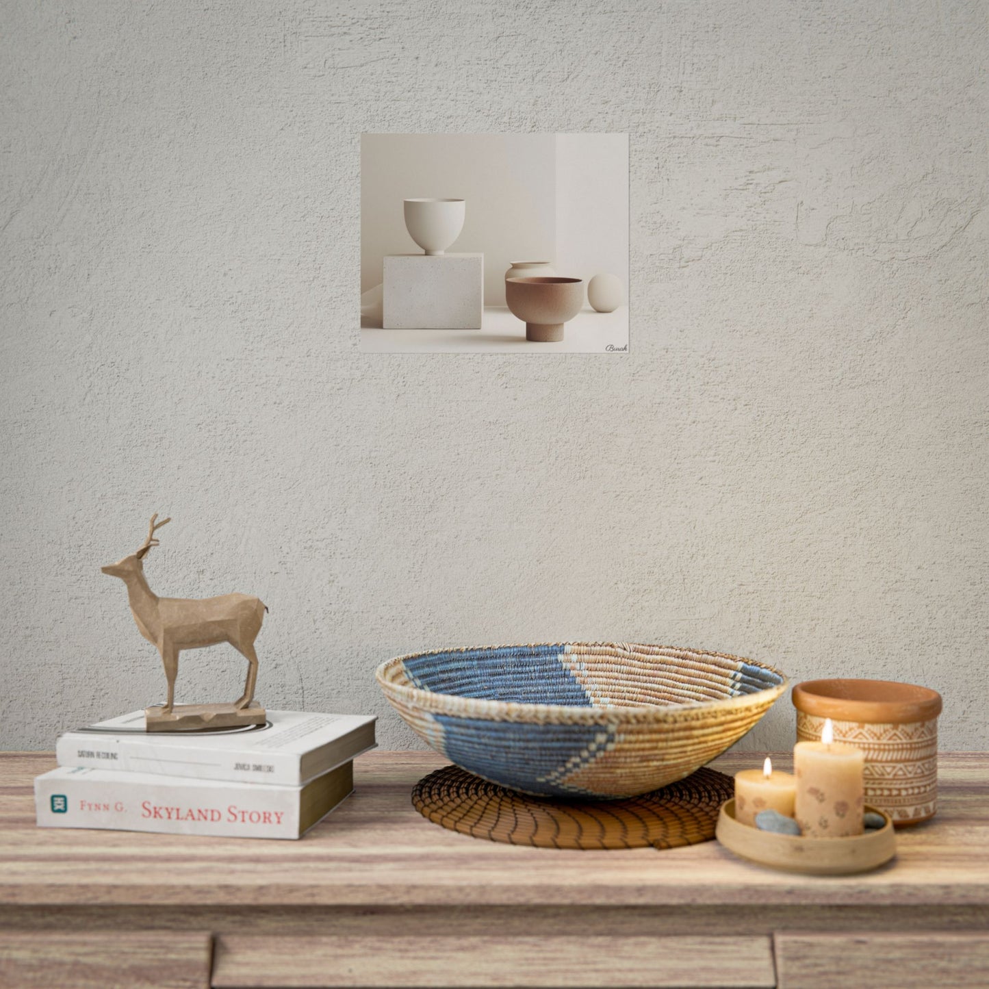 Minimalist Modern Geometry: Artwork Design Product - Poster