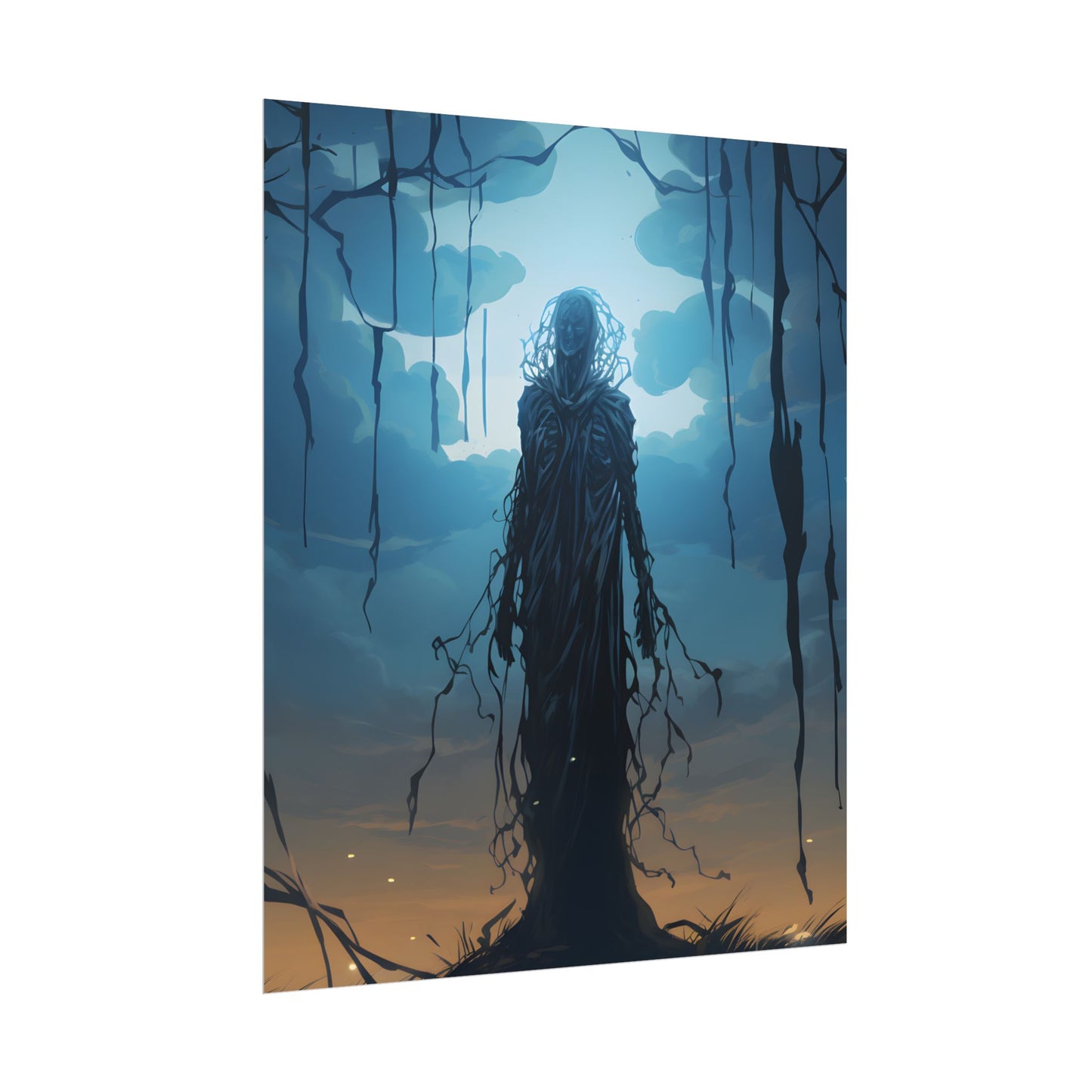 Writing Utensil Artwork: Creative Expression Above Paper - Poster