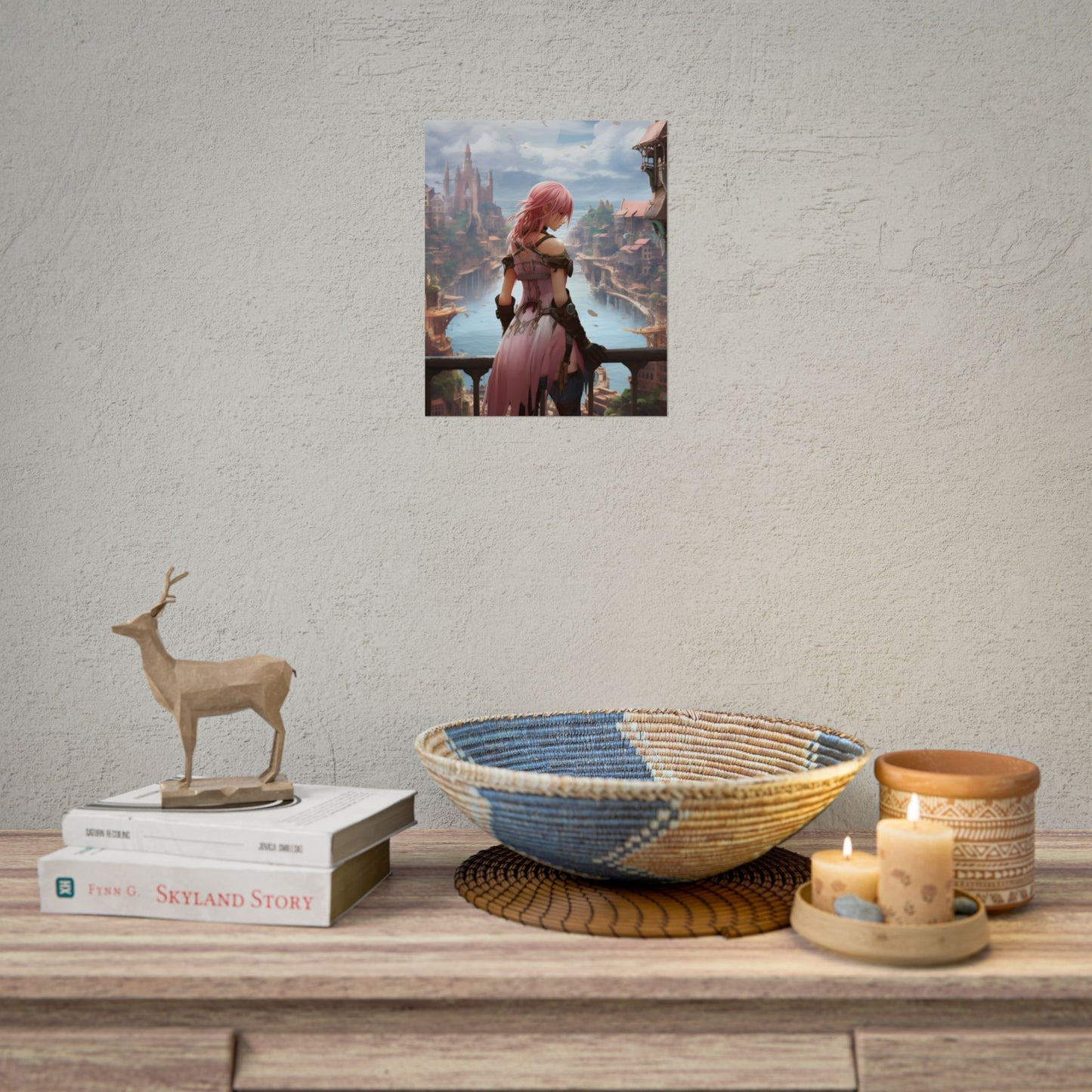Anime Birds in Flight: Detailed Feathered Friends - Poster