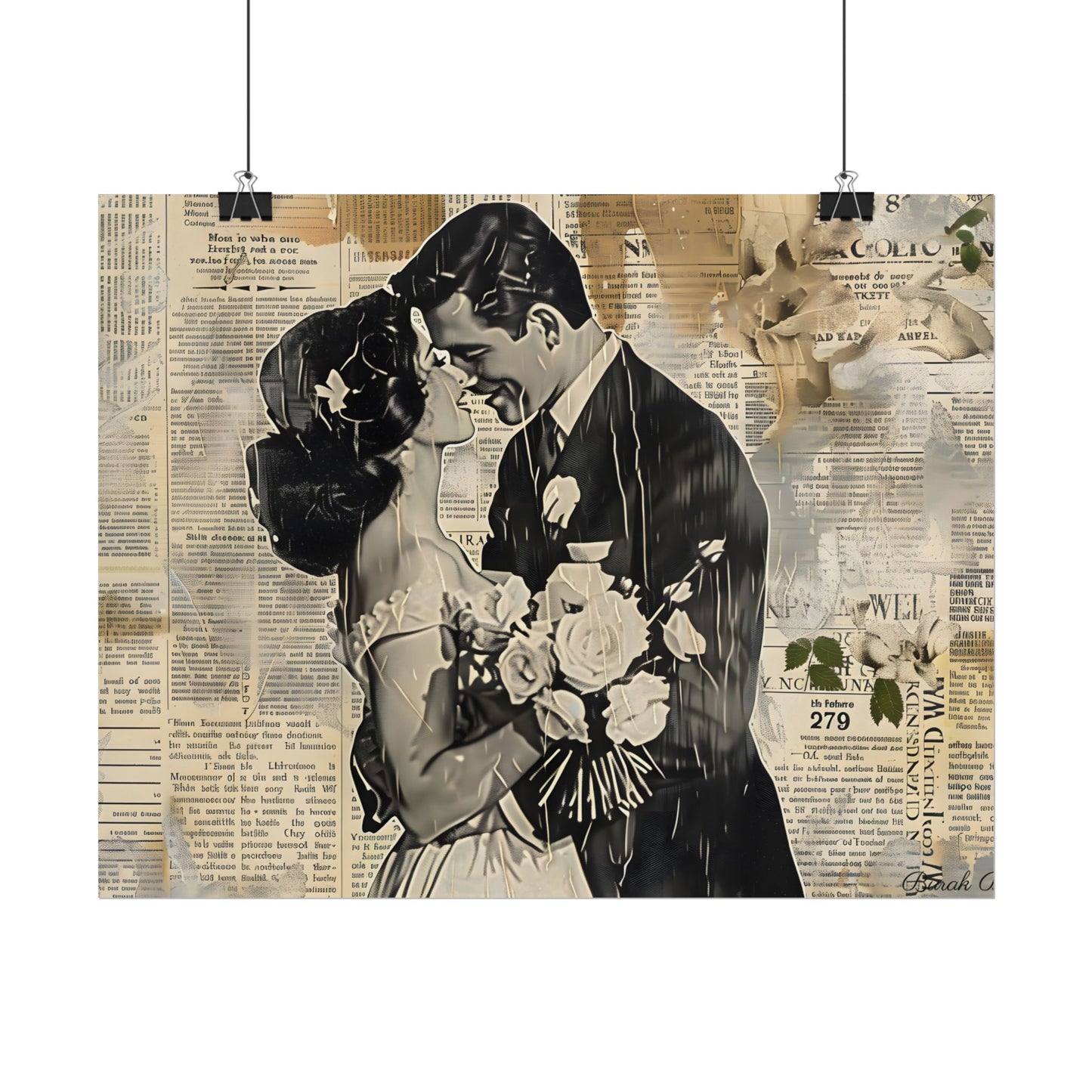 Vintage Romantic Couples: Whispers from the Past - Poster