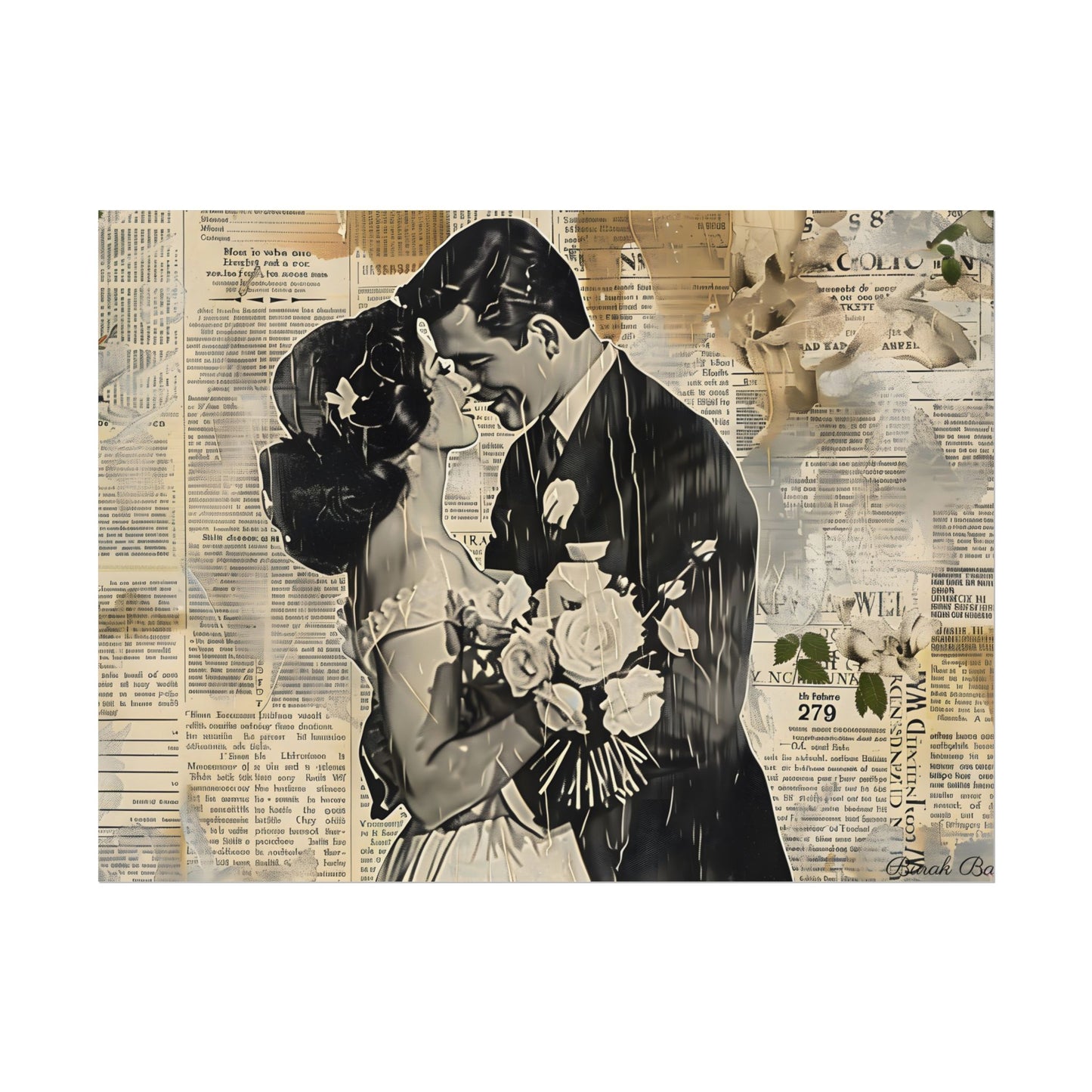 Vintage Romantic Couples: Whispers from the Past - Poster