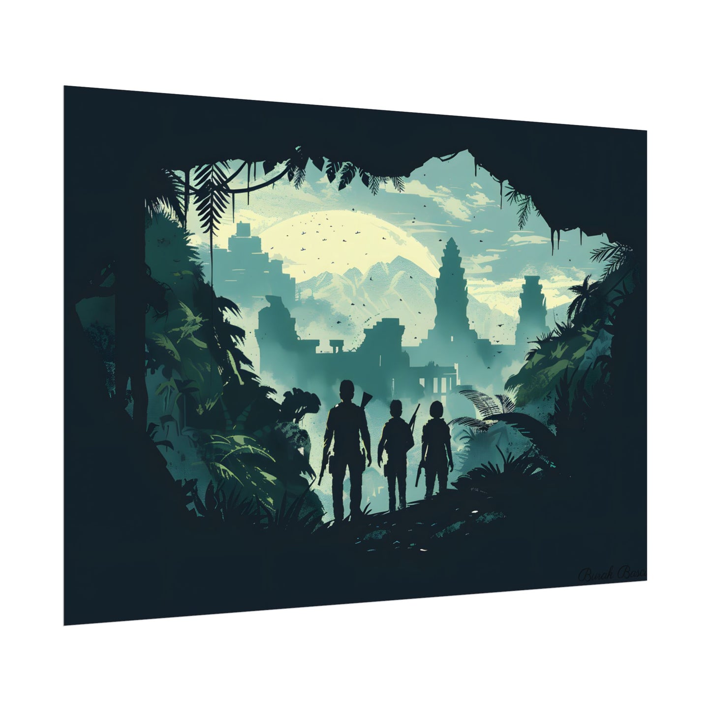 Adventurous Pair: Heroes by Side - Poster