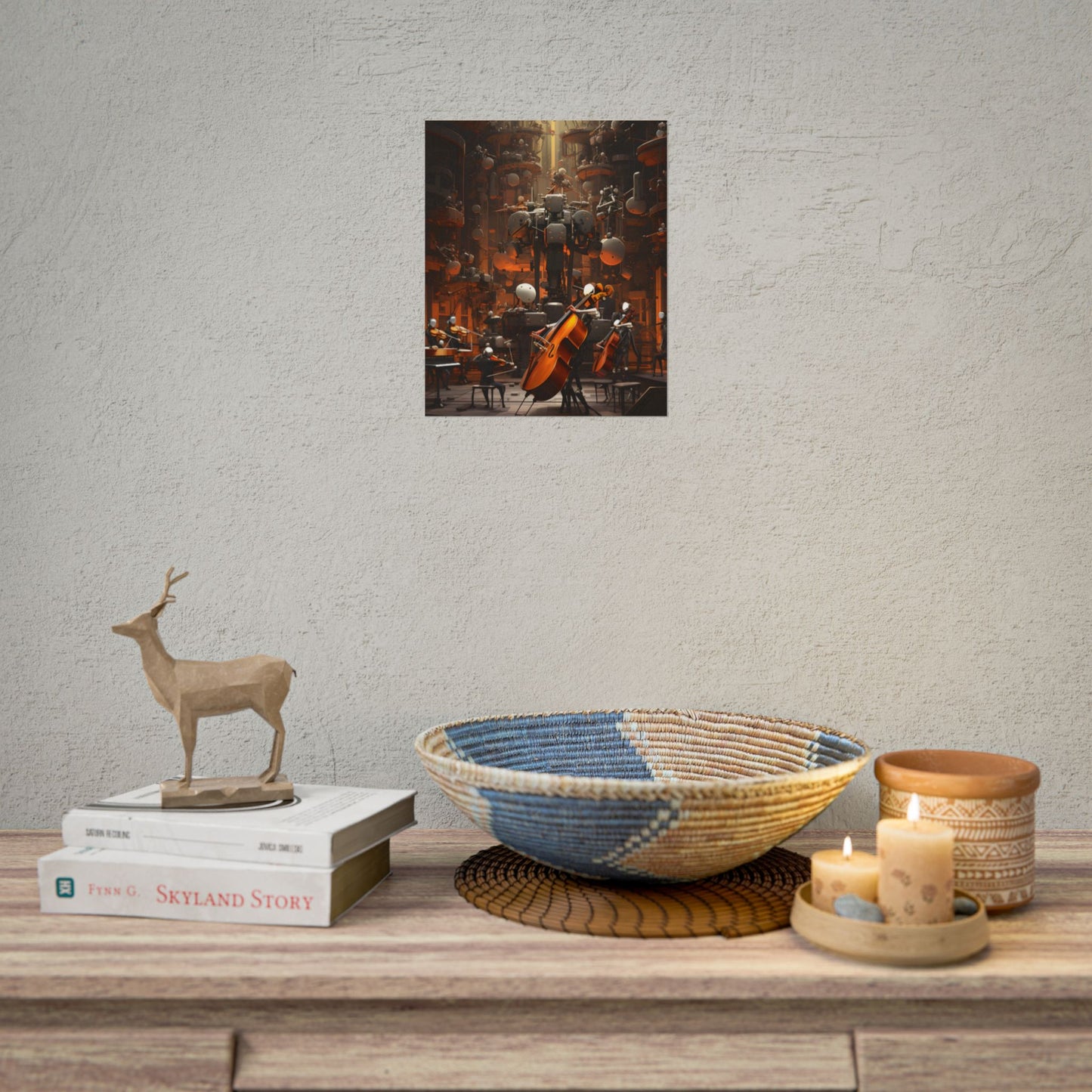 6 Sentient Robot Musicians: A Symphony of Artistic Expression - Poster