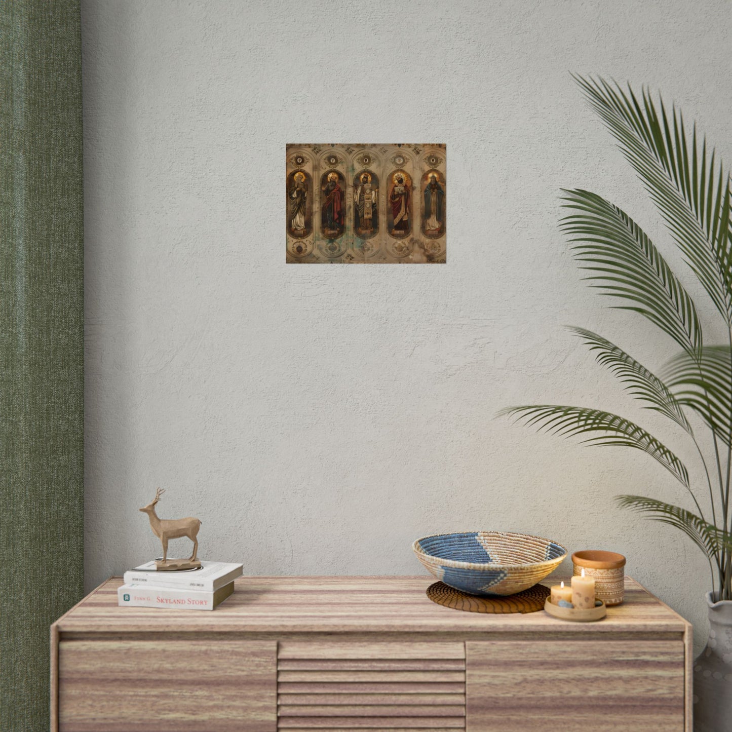 Vintage Biblical Art: Traditional Wisdom Poster - Poster