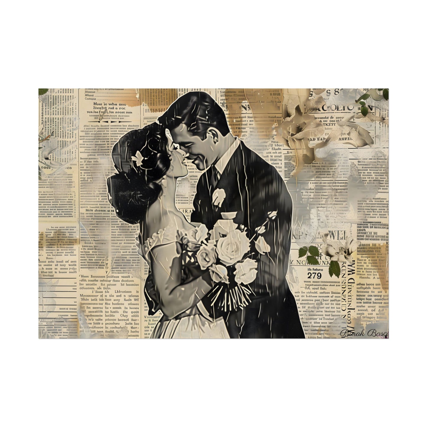 Vintage Romantic Couples: Whispers from the Past - Poster