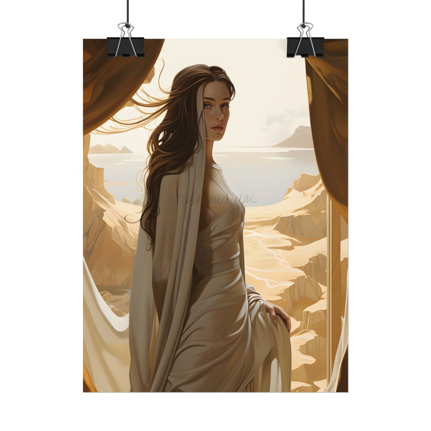 Artistic Book Cover: Unique Perspective - Poster