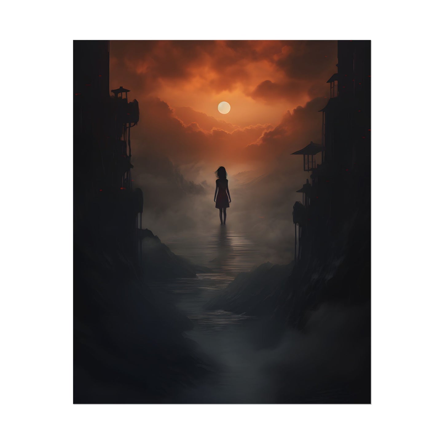 Three Fingers: Minimalist Hands Art - Poster
