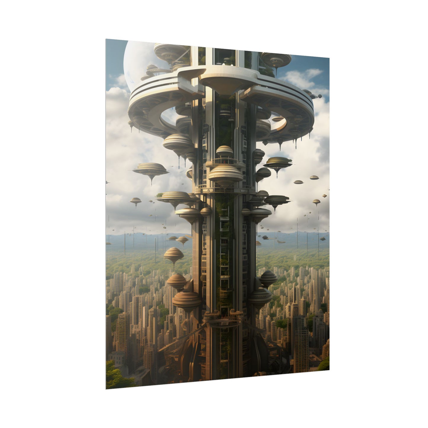 Dystopian Utopia Night: Community in City Public Space - Poster