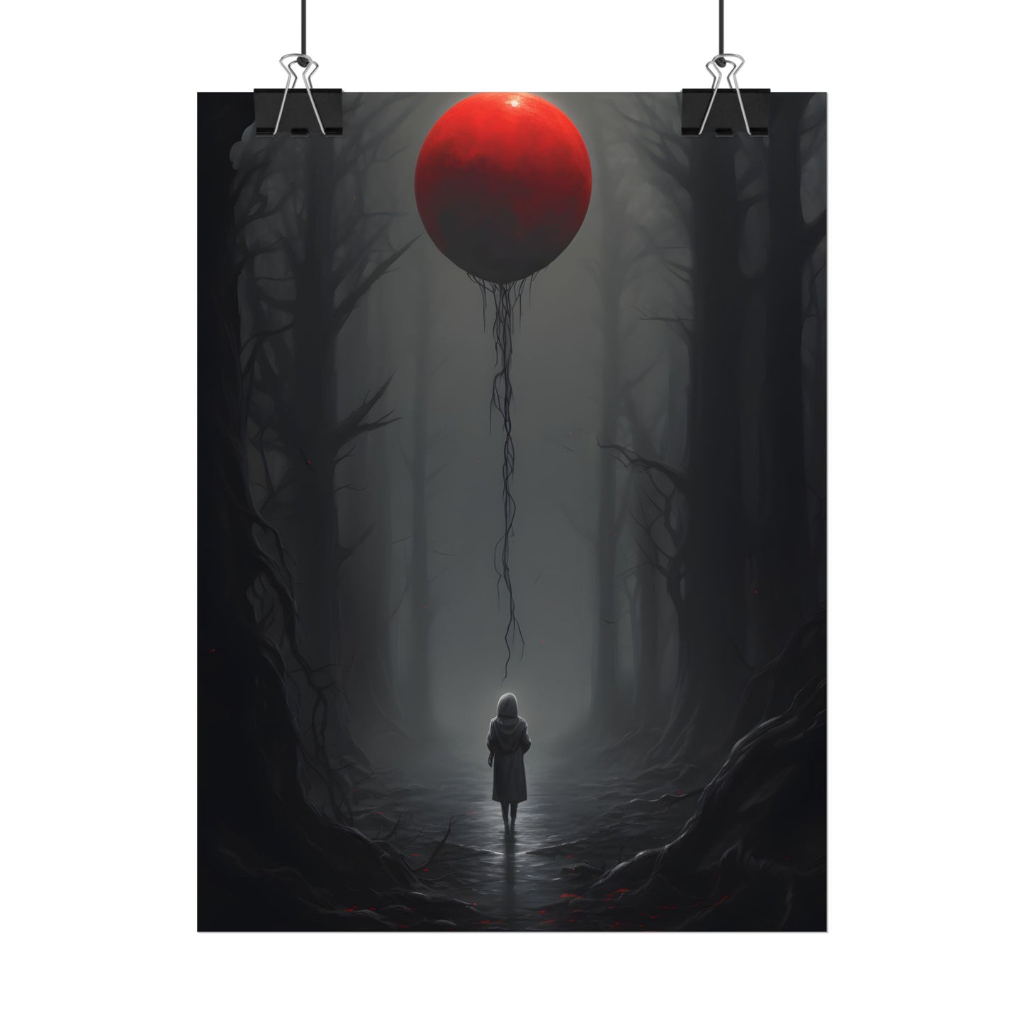 Youthful Moment: A Young Man in Nature's Outdoors - Poster