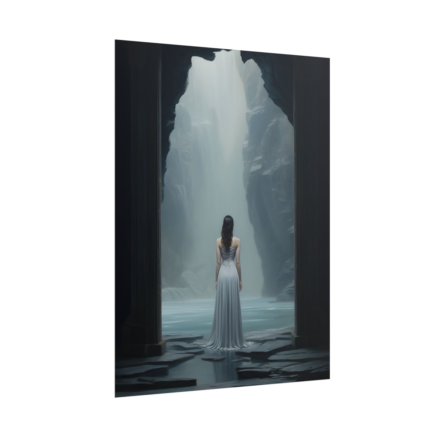 Serenity in Nature: Tranquil Outdoor Scene - Poster