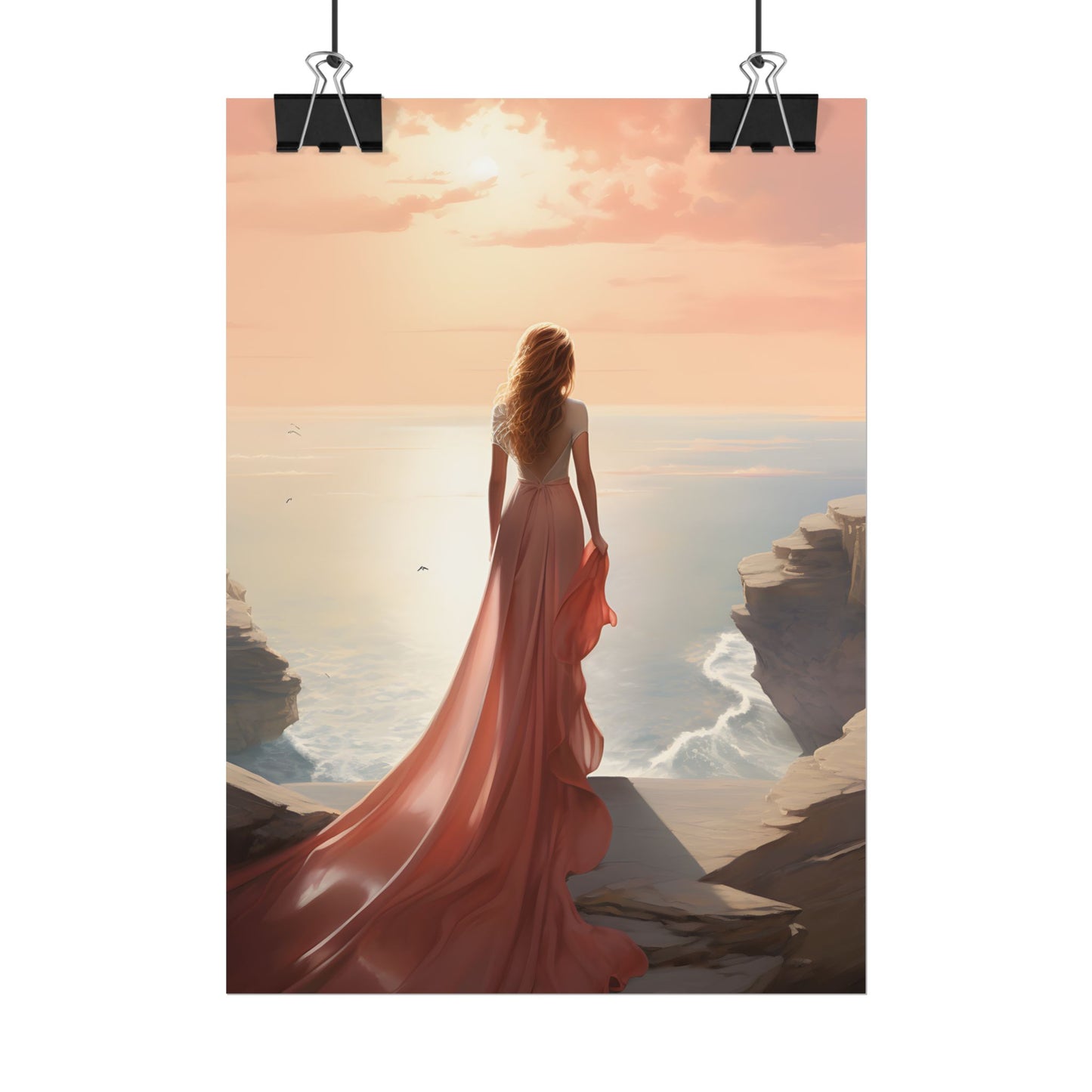 Studio Reflections: Moody Indoor Landscape - Poster