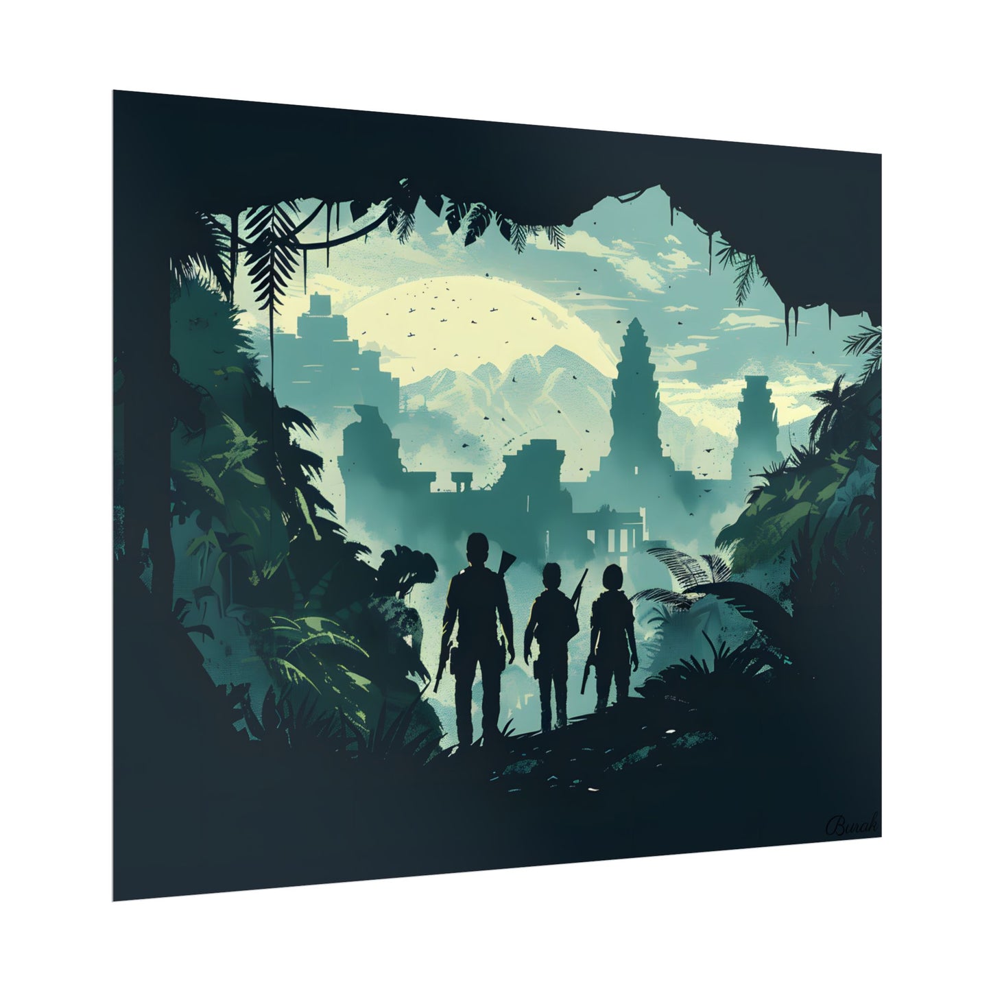 Adventurous Pair: Heroes by Side - Poster