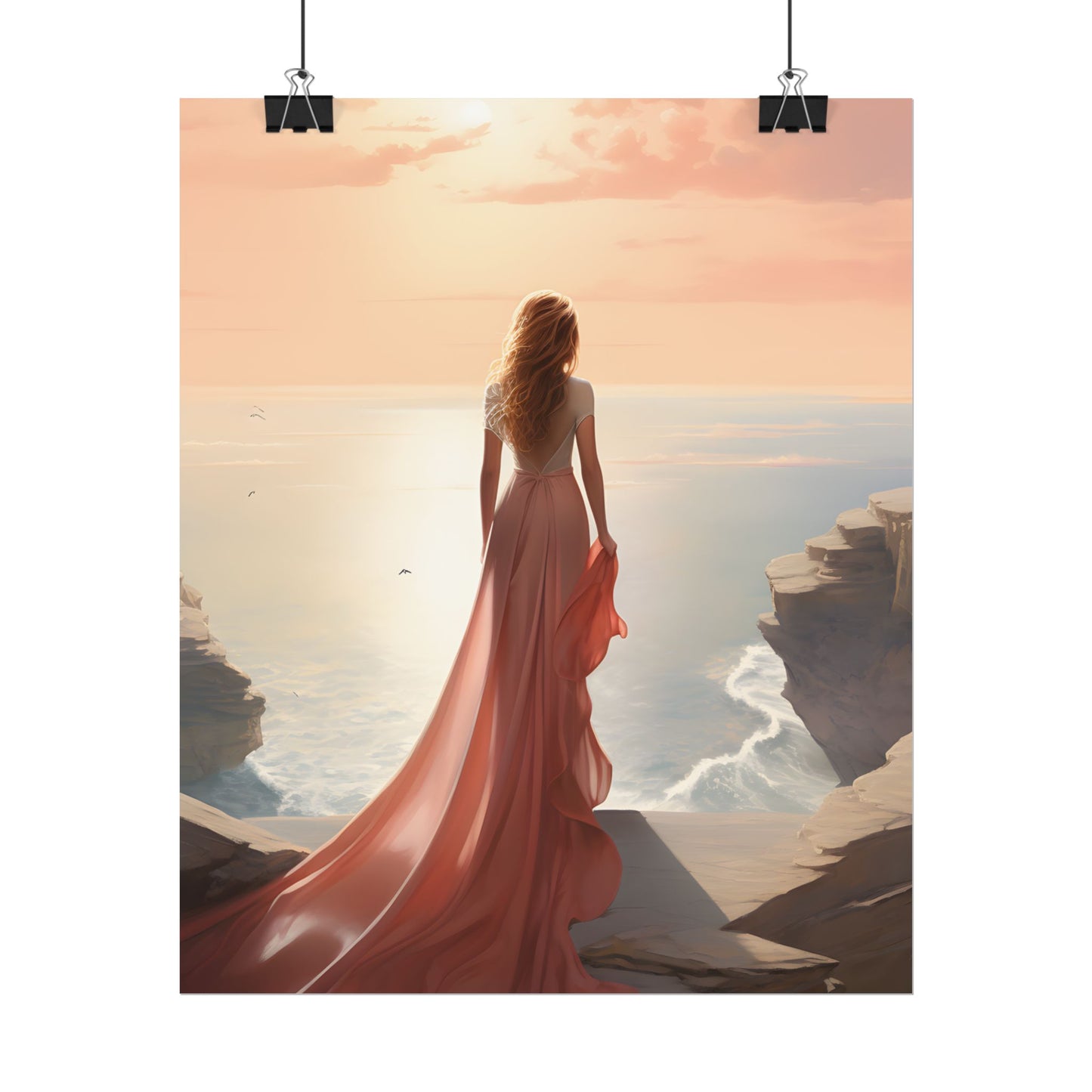 Studio Reflections: Moody Indoor Landscape - Poster