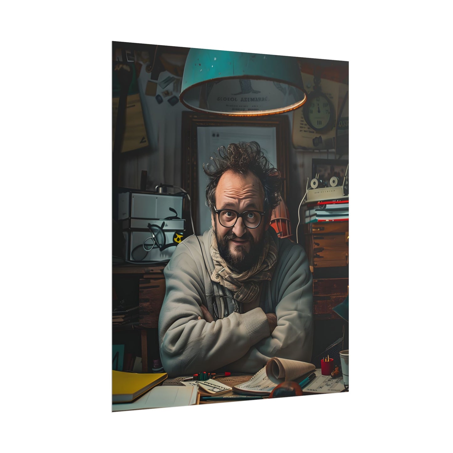 Reflecting On Self: Digital Artwork - Poster