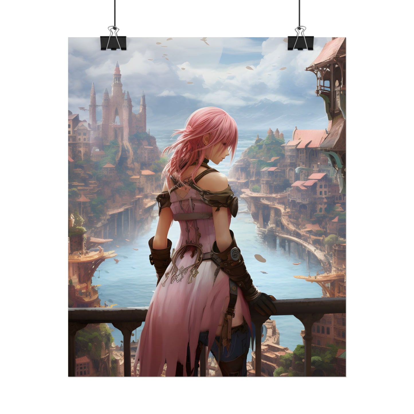 Anime Birds in Flight: Detailed Feathered Friends - Poster