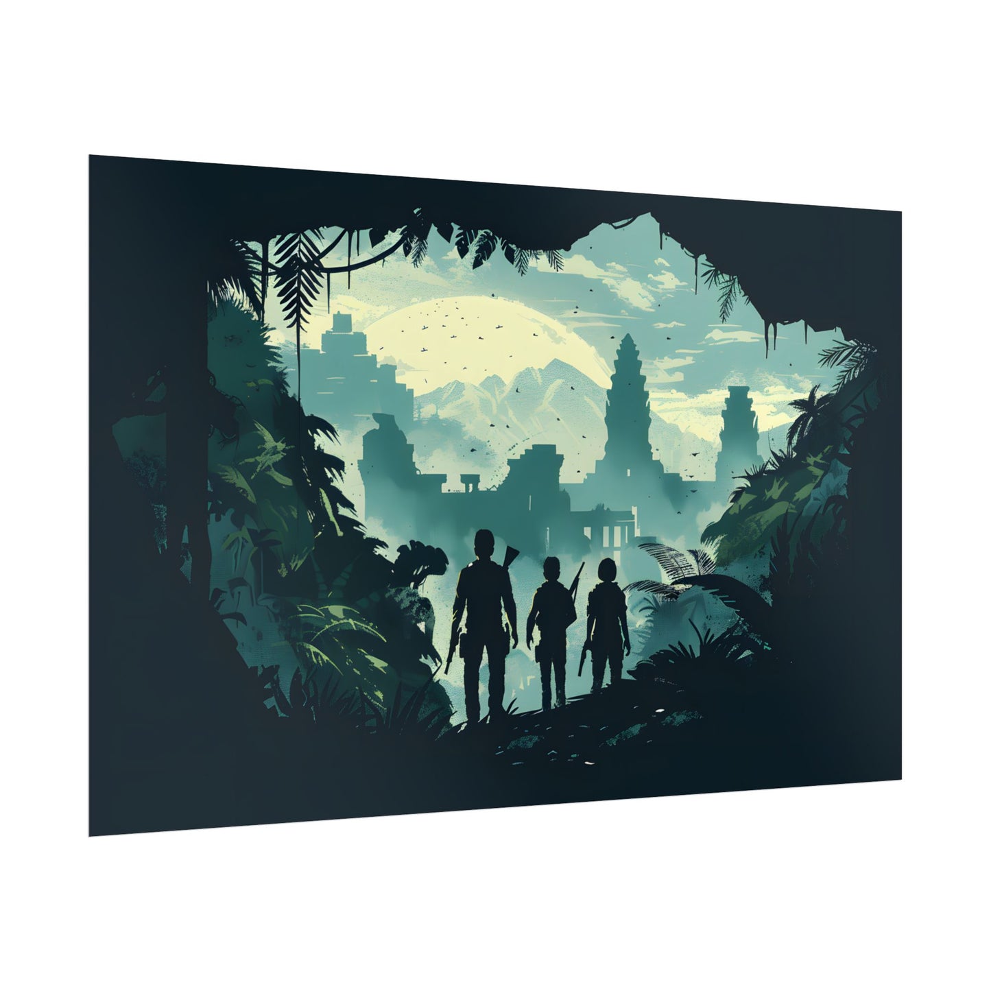 Adventurous Pair: Heroes by Side - Poster