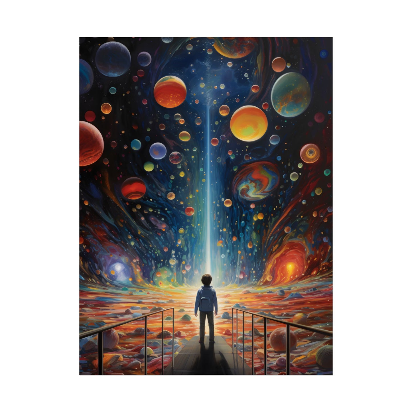 Stellar Gallery: Wide Angle Wonder - Poster