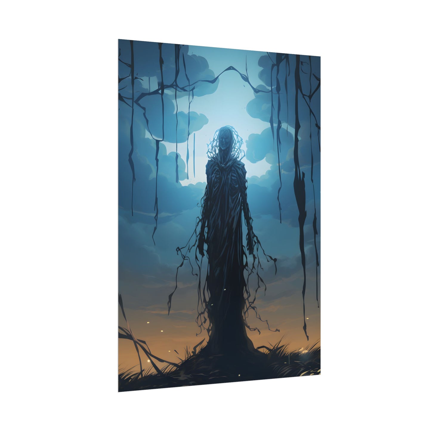 Writing Utensil Artwork: Creative Expression Above Paper - Poster