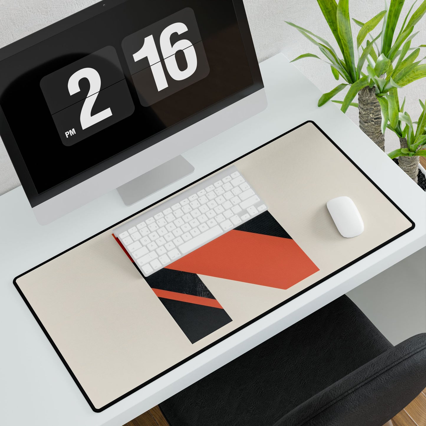Modern Minimalist Poster: Bold Typography in Batch 1 - Desk Mat