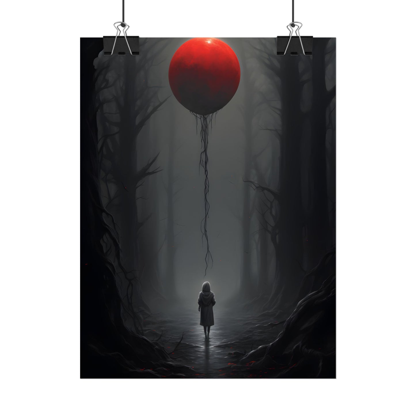 Youthful Moment: A Young Man in Nature's Outdoors - Poster
