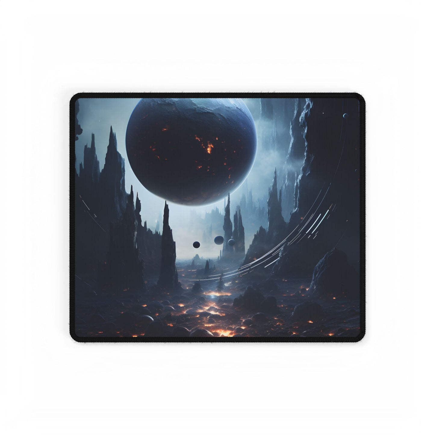 Stellar Encounter: Black Hole Cosmic Mystery - Desk Mat