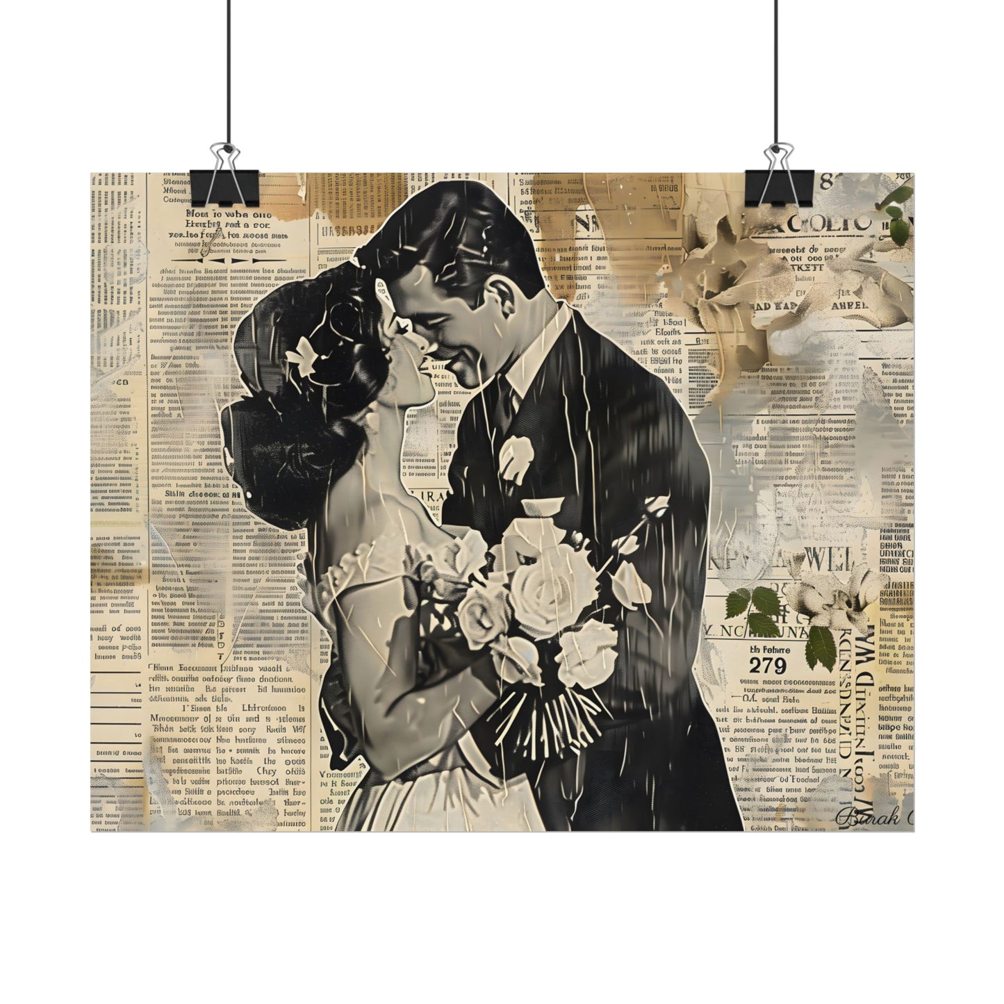 Vintage Romantic Couples: Whispers from the Past - Poster