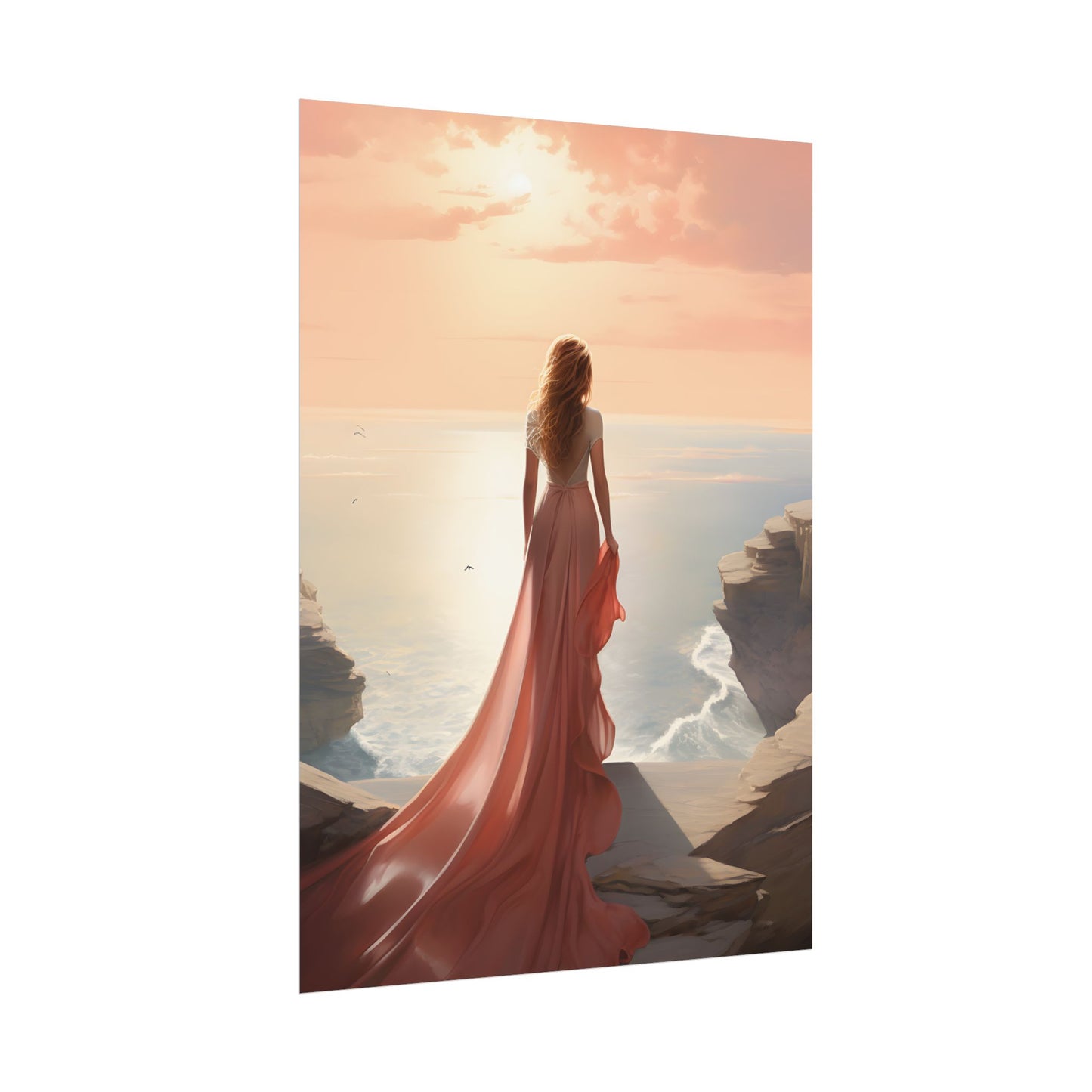 Studio Reflections: Moody Indoor Landscape - Poster