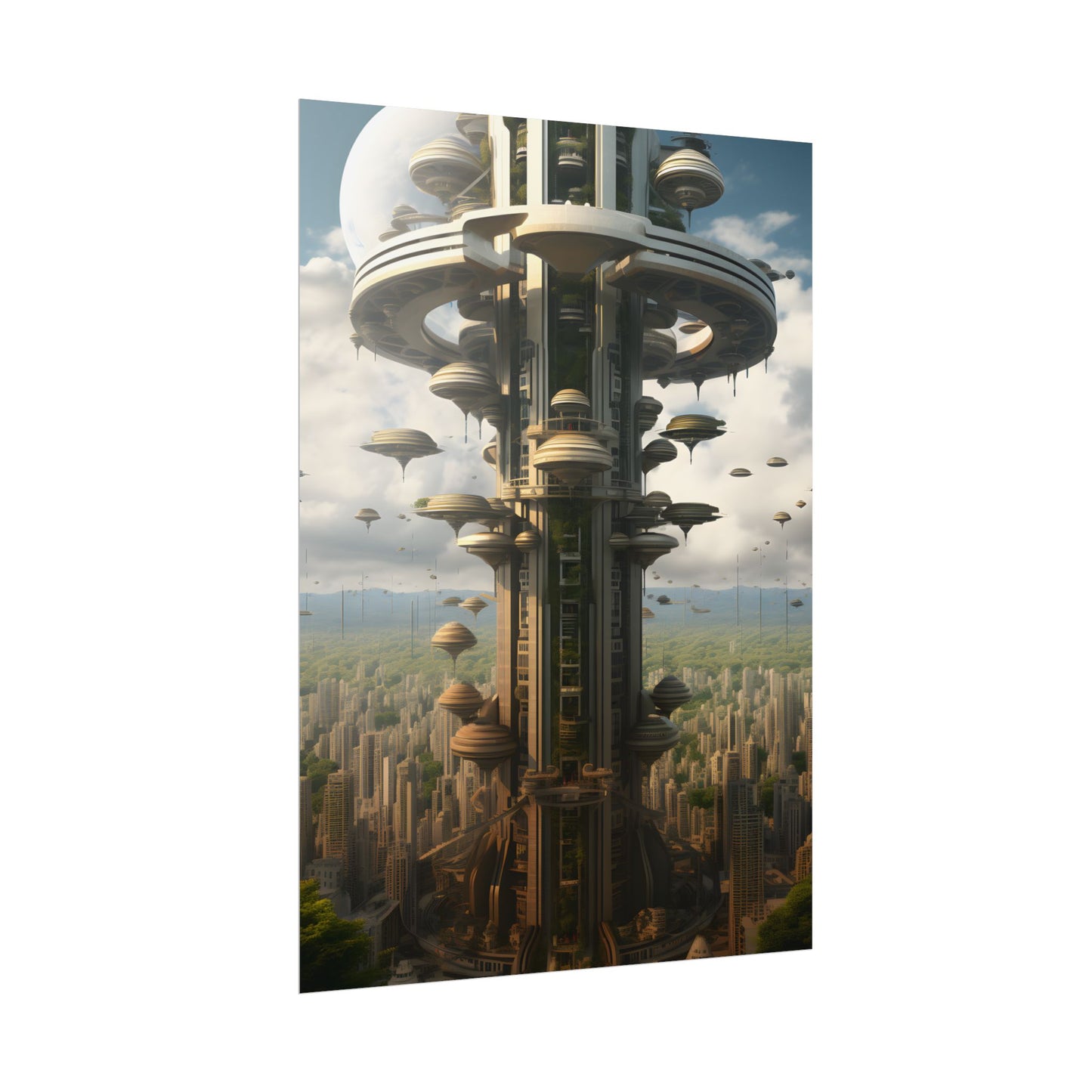 Dystopian Utopia Night: Community in City Public Space - Poster