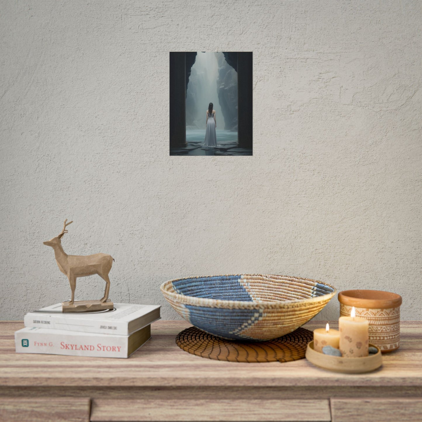Serenity in Nature: Tranquil Outdoor Scene - Poster