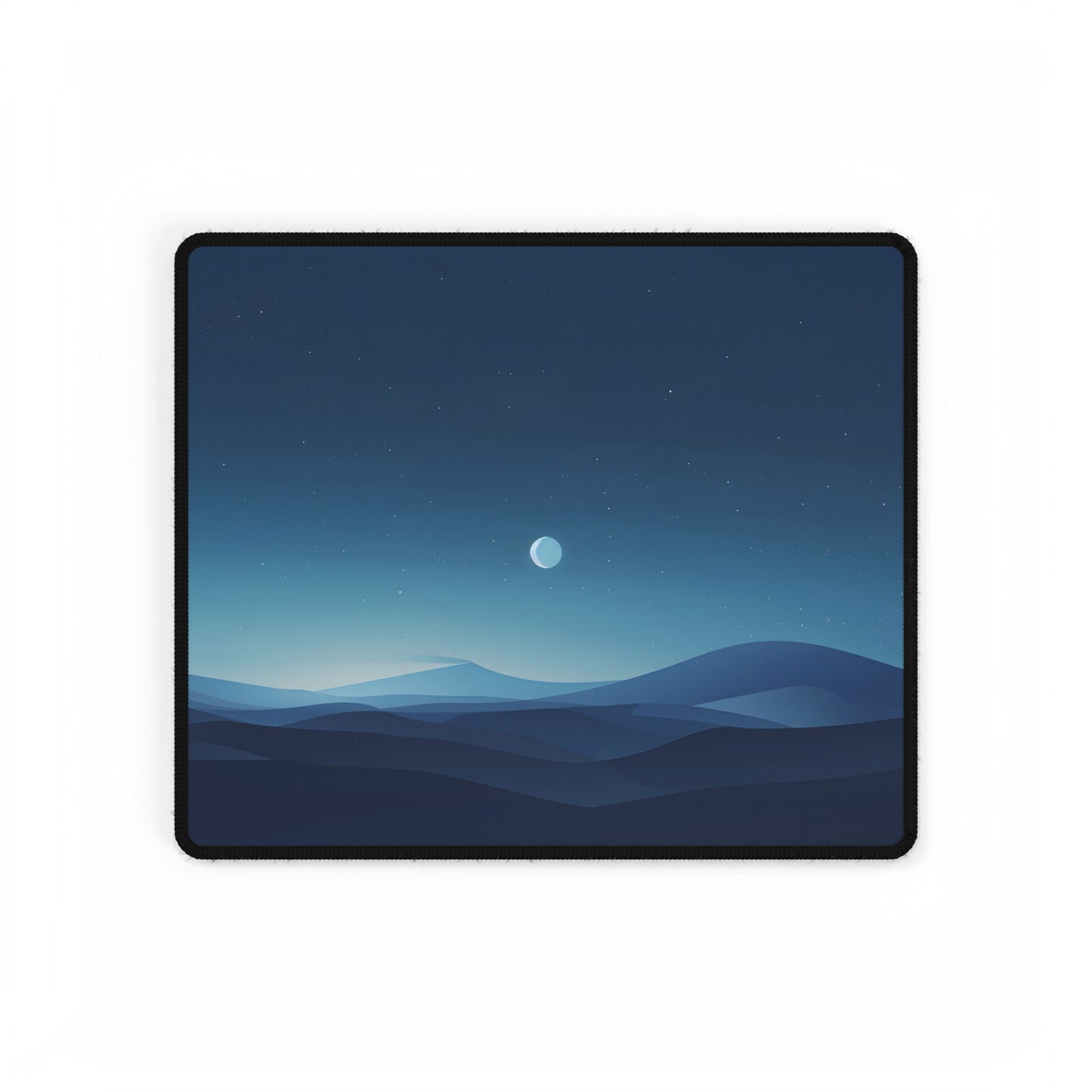 Minimalist Night Sky: Stars and Constellations Art - Desk Mat
