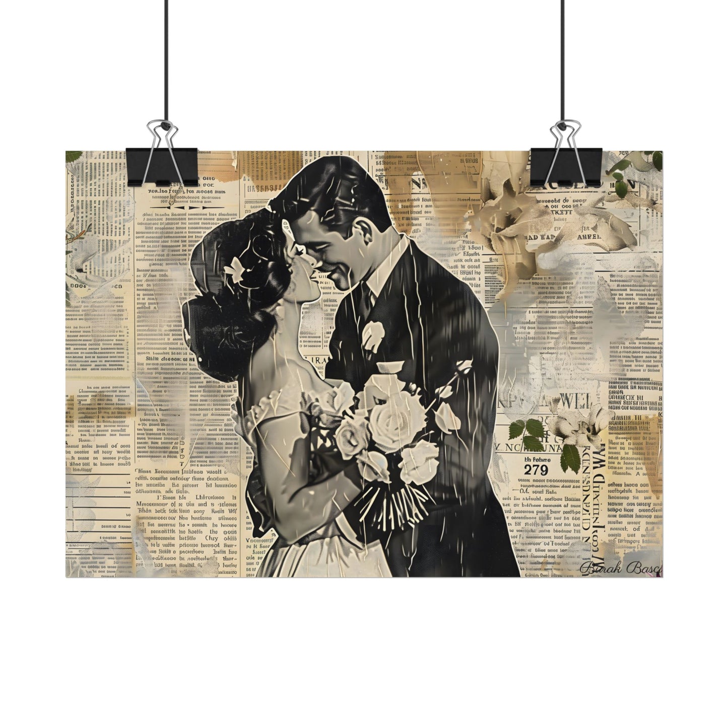 Vintage Romantic Couples: Whispers from the Past - Poster