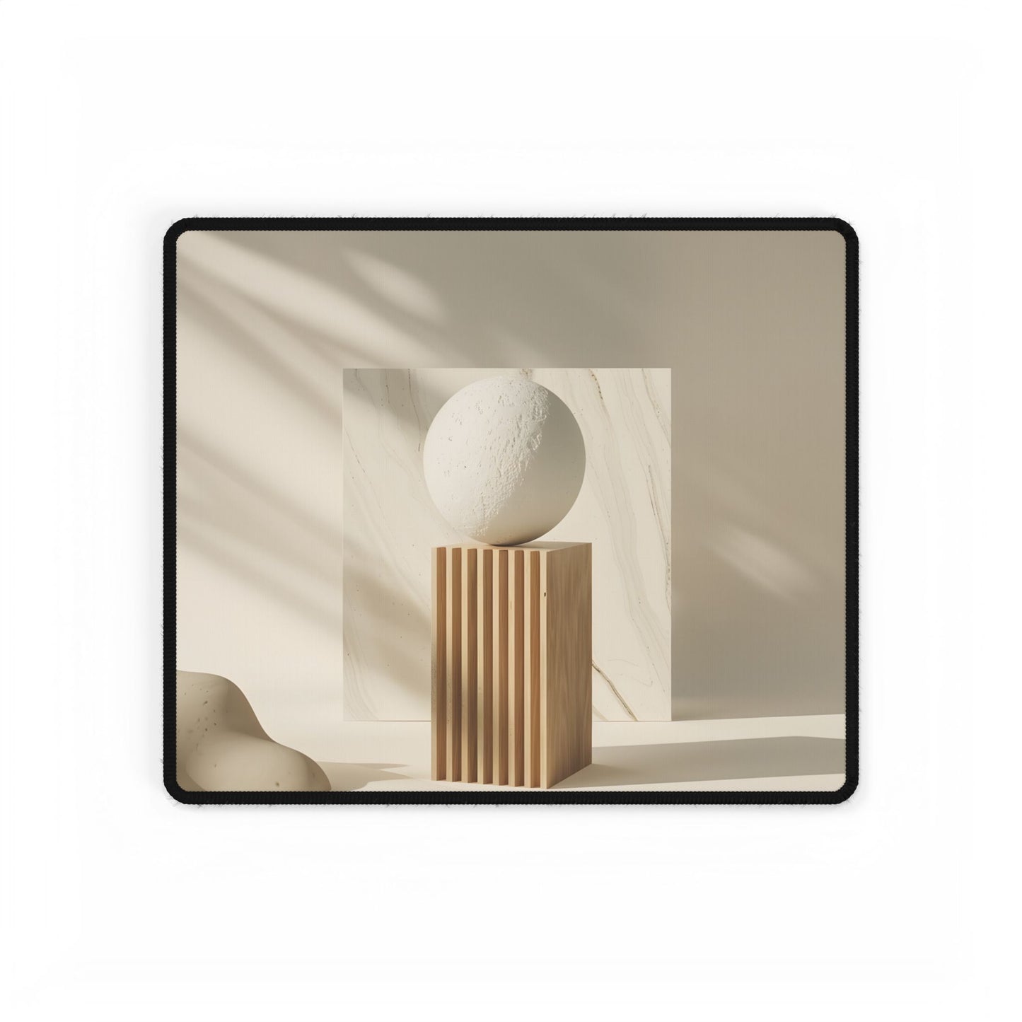 Minimalist Product Design: L Bold Lettering Art - Desk Mat