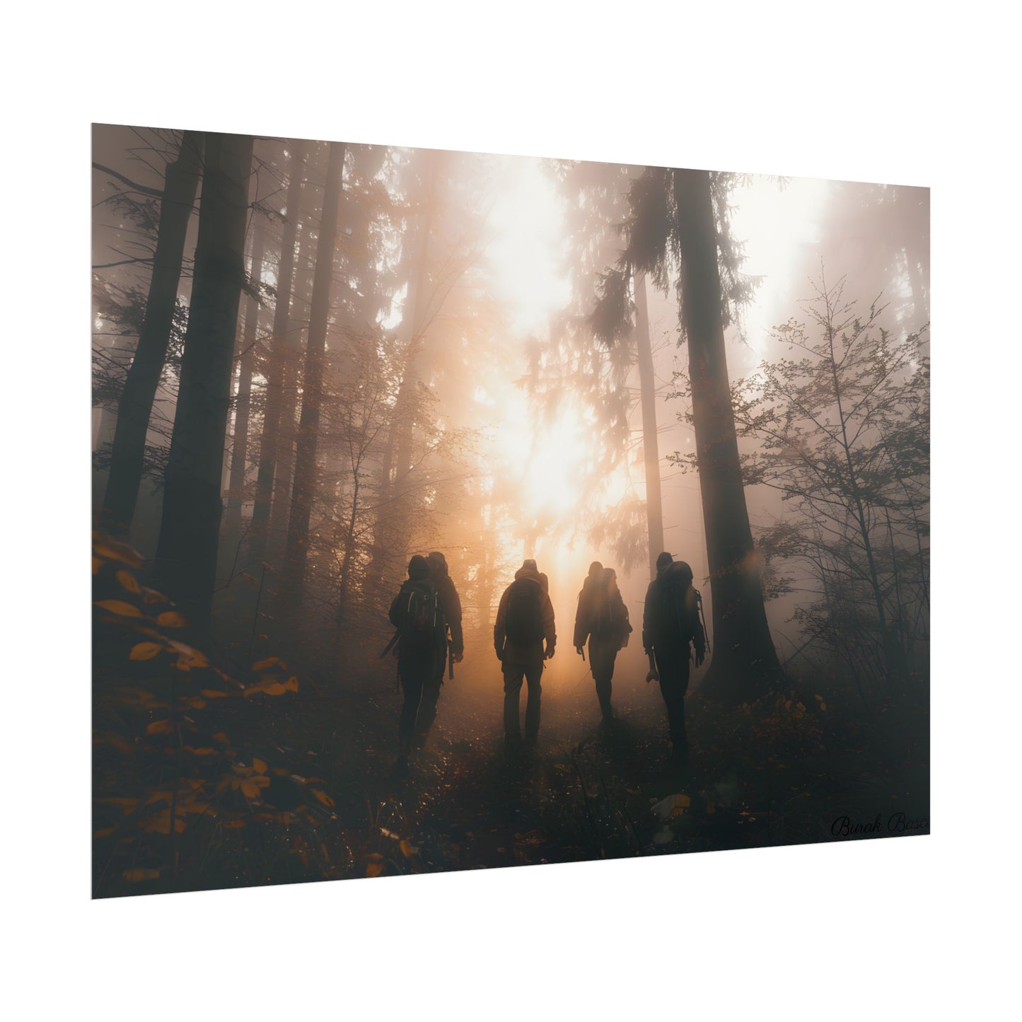 Adventure Through The Mysterious Forest: Group Expedition - Poster