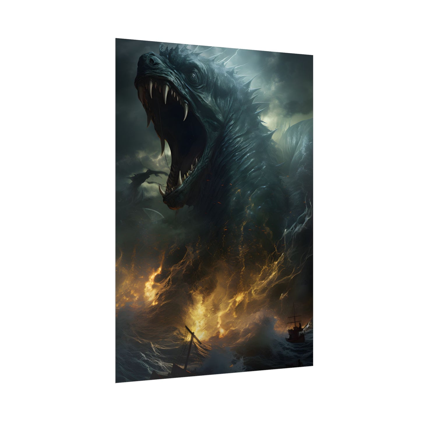 Ancient Sea Monsters: Mythical Creatures of Legend - Poster