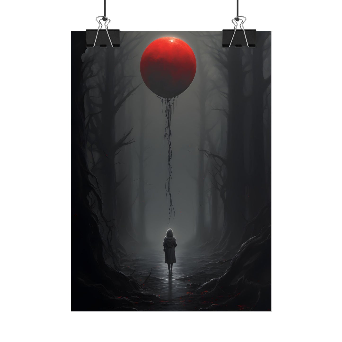 Youthful Moment: A Young Man in Nature's Outdoors - Poster