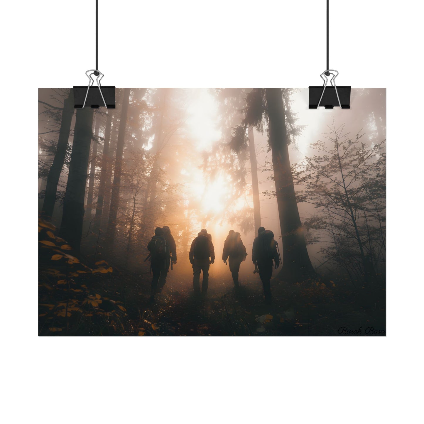 Adventure Through The Mysterious Forest: Group Expedition - Poster