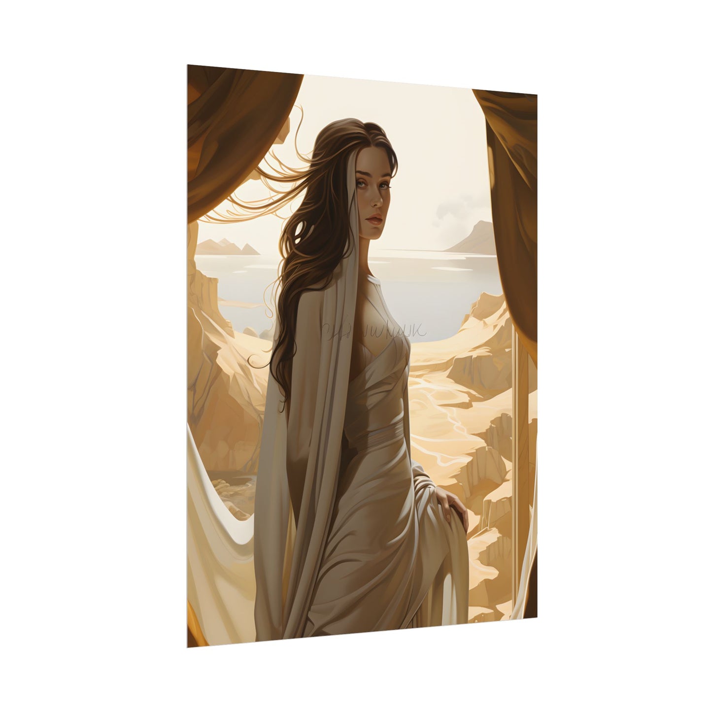 Artistic Book Cover: Unique Perspective - Poster