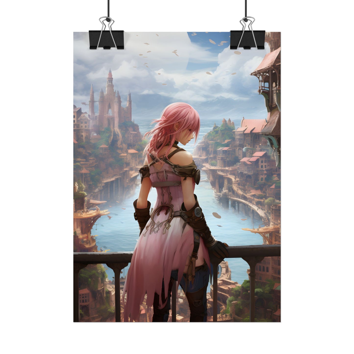 Anime Birds in Flight: Detailed Feathered Friends - Poster